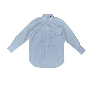 Thomas Pink Jermyn Street London Classic Fit Men’s Dress Shirt Blue Size 17 - 35